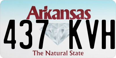 AR license plate 437KVH