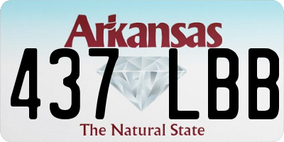 AR license plate 437LBB