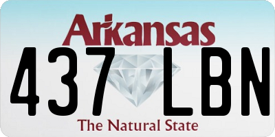 AR license plate 437LBN