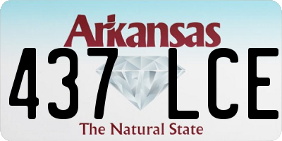 AR license plate 437LCE