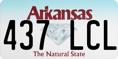 AR license plate 437LCL