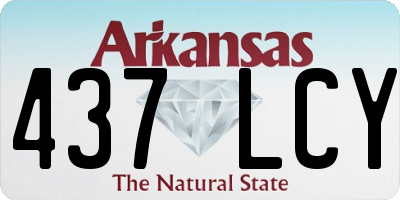 AR license plate 437LCY