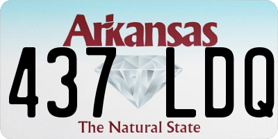 AR license plate 437LDQ
