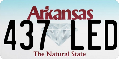AR license plate 437LED