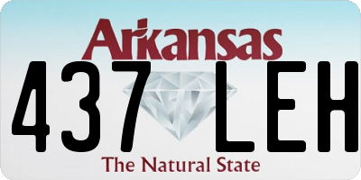 AR license plate 437LEH