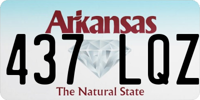 AR license plate 437LQZ