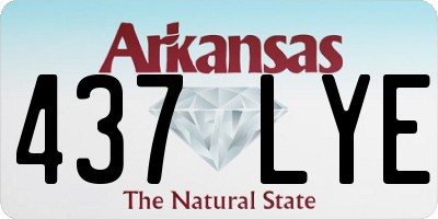 AR license plate 437LYE