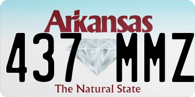 AR license plate 437MMZ