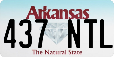 AR license plate 437NTL