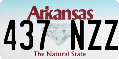 AR license plate 437NZZ