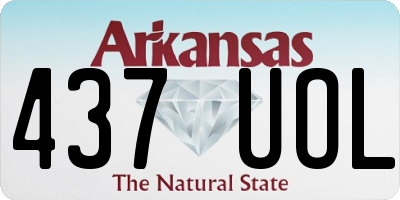 AR license plate 437UOL