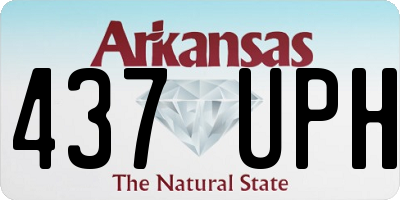AR license plate 437UPH