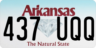 AR license plate 437UQQ