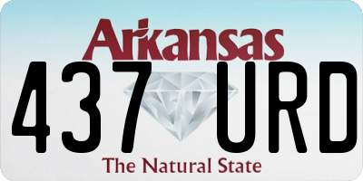 AR license plate 437URD