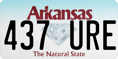 AR license plate 437URE