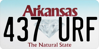 AR license plate 437URF