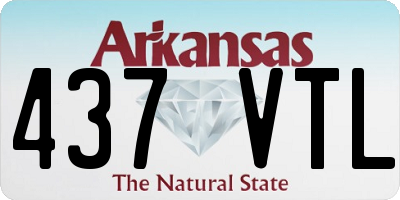AR license plate 437VTL