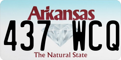 AR license plate 437WCQ