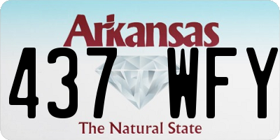 AR license plate 437WFY