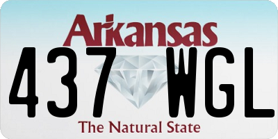 AR license plate 437WGL