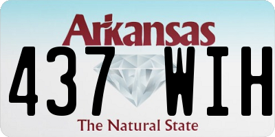 AR license plate 437WIH