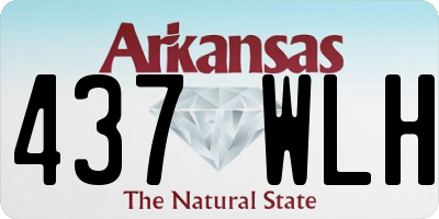 AR license plate 437WLH