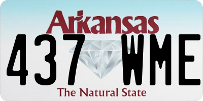 AR license plate 437WME