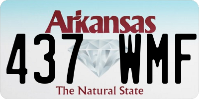 AR license plate 437WMF