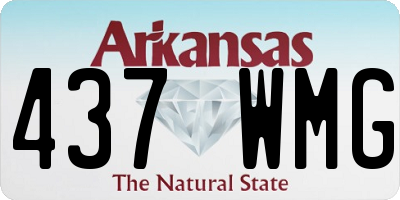 AR license plate 437WMG
