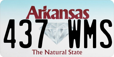AR license plate 437WMS