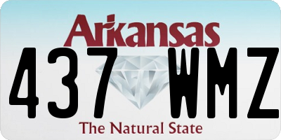 AR license plate 437WMZ