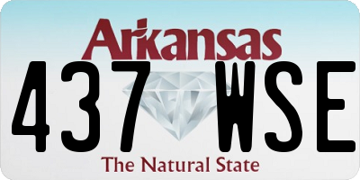 AR license plate 437WSE