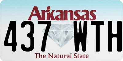 AR license plate 437WTH