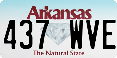 AR license plate 437WVE
