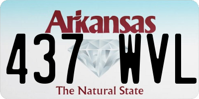 AR license plate 437WVL