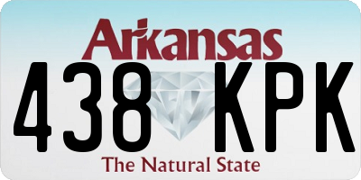 AR license plate 438KPK
