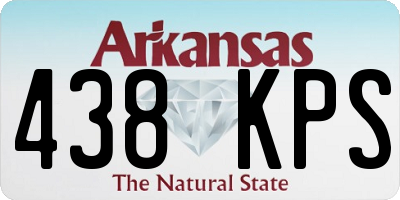 AR license plate 438KPS