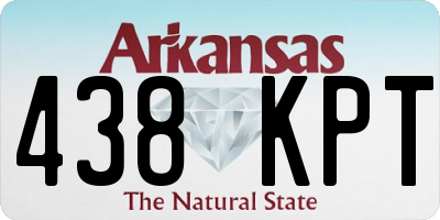 AR license plate 438KPT
