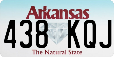 AR license plate 438KQJ