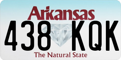 AR license plate 438KQK