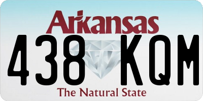 AR license plate 438KQM