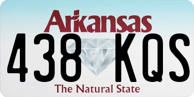 AR license plate 438KQS