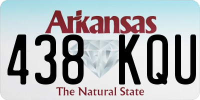 AR license plate 438KQU