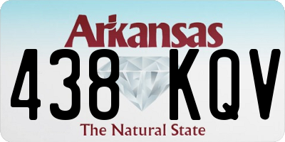 AR license plate 438KQV