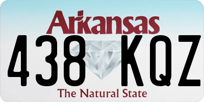 AR license plate 438KQZ