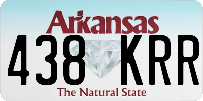 AR license plate 438KRR