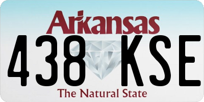 AR license plate 438KSE