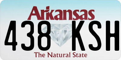 AR license plate 438KSH