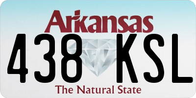 AR license plate 438KSL
