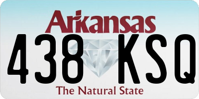 AR license plate 438KSQ